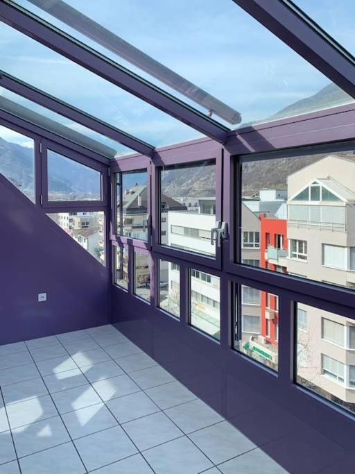 Charming Penthouse With Veranda In The Center Of Brig Exterior foto